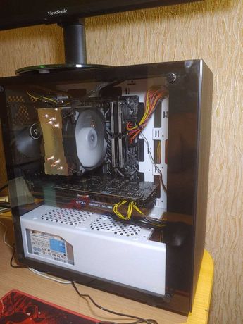Игровой компьютер R5 1600AF, 16 gb ram, EVGA GTX 980, ssd 500