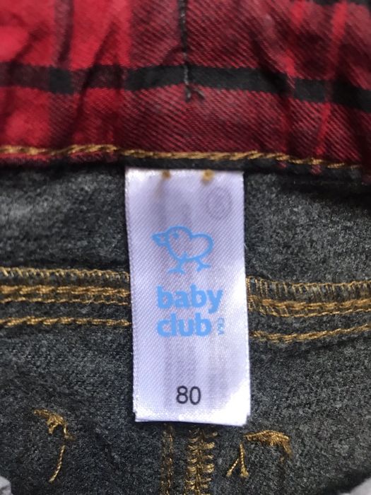 Джинсы для девочки Baby Club (9-12 мес)