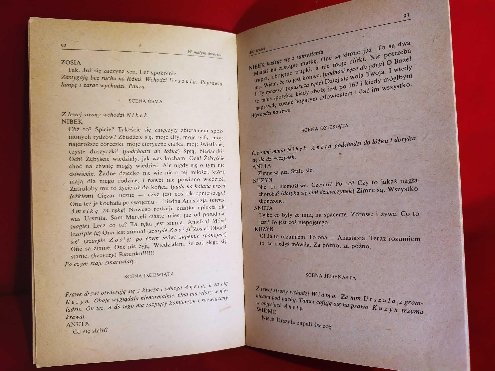 W małym dworku, Szewcy - Stanisław Ignacy Witkiewicz