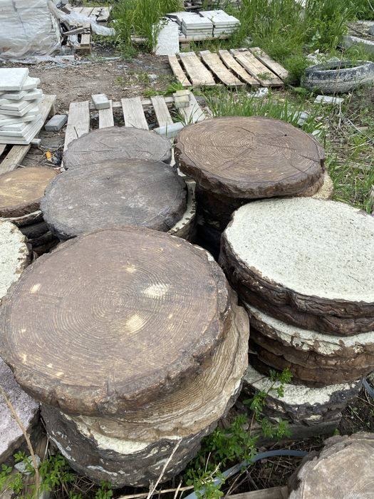 Плитка пенек, спил дерева  тротуарная плитка днепр