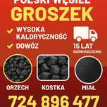Węgiel  – Autoryzowany Sprzedawca • Groszek, Miał, Orzech,Miał