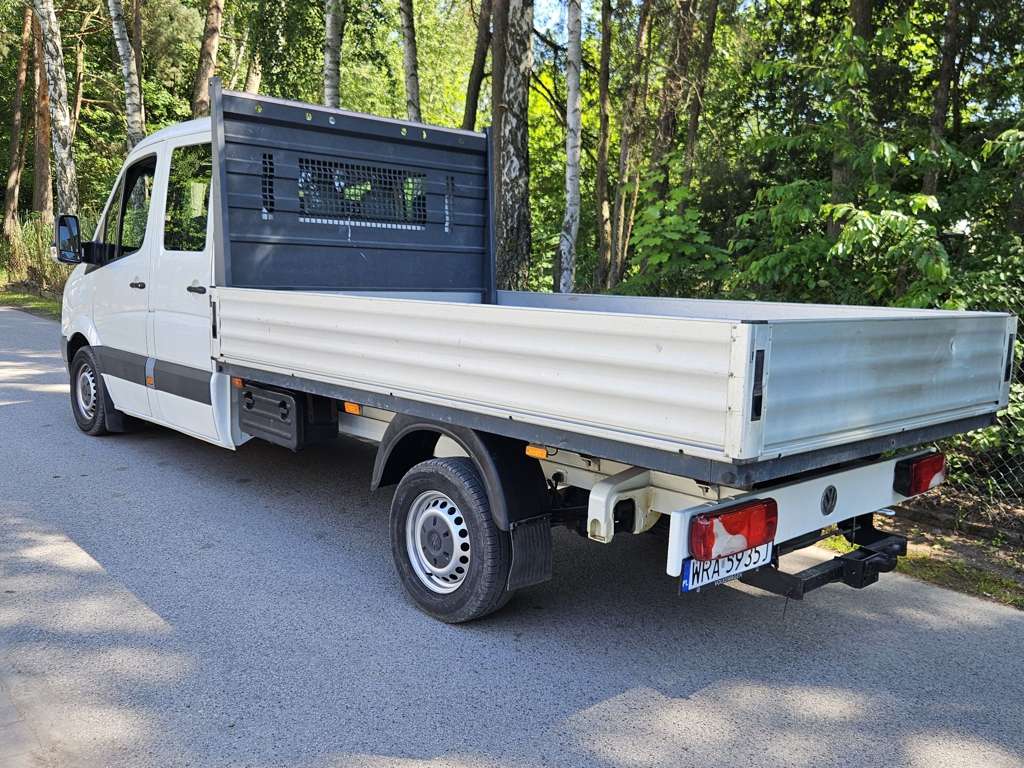 Vw Crafter 2.5 Tdi.  Doka 7 osób MAX brygadowka