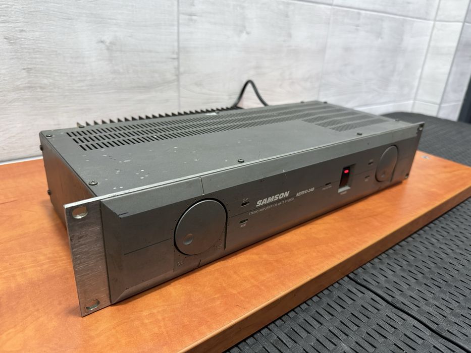 Koncowka mocy studyjna Samson Servo 240 2x120w okazja najtaniej sprawn
