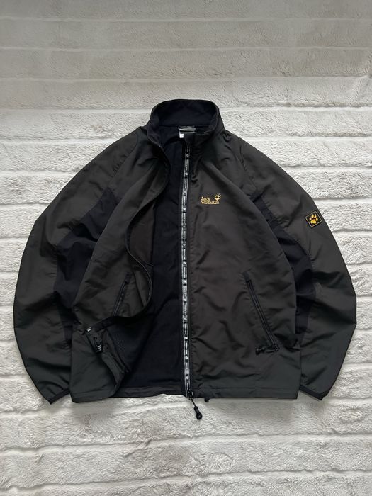JACK WOLFSKIN (L) Vintage Jacket мужская кофта хаки ветровка легкая