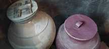 Potes/talhas antigas  em barro grosso!