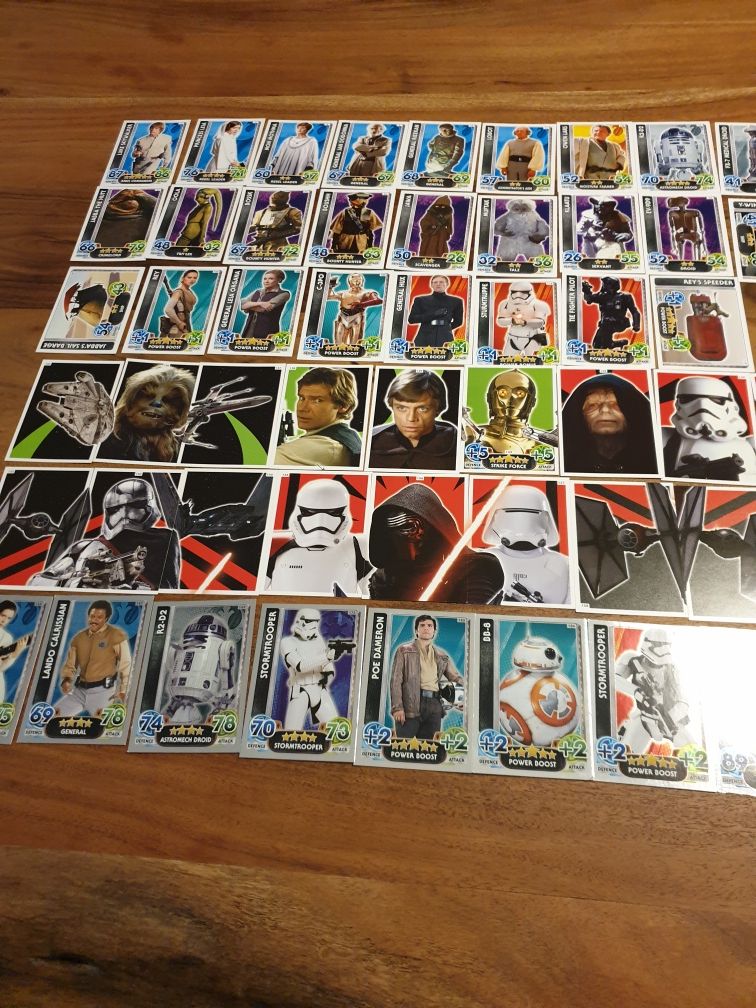 Karty Star Wars Force Attax