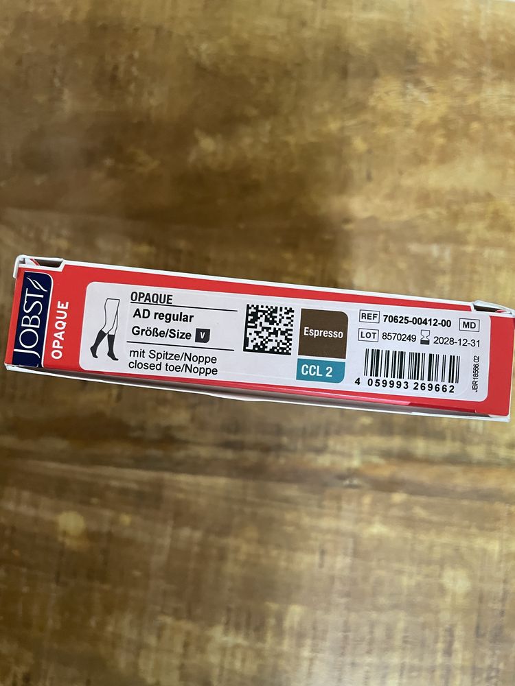 Podkolanówki uciskowe JOBST OPAQUE skarpety kompresyjne żylaki CCL2