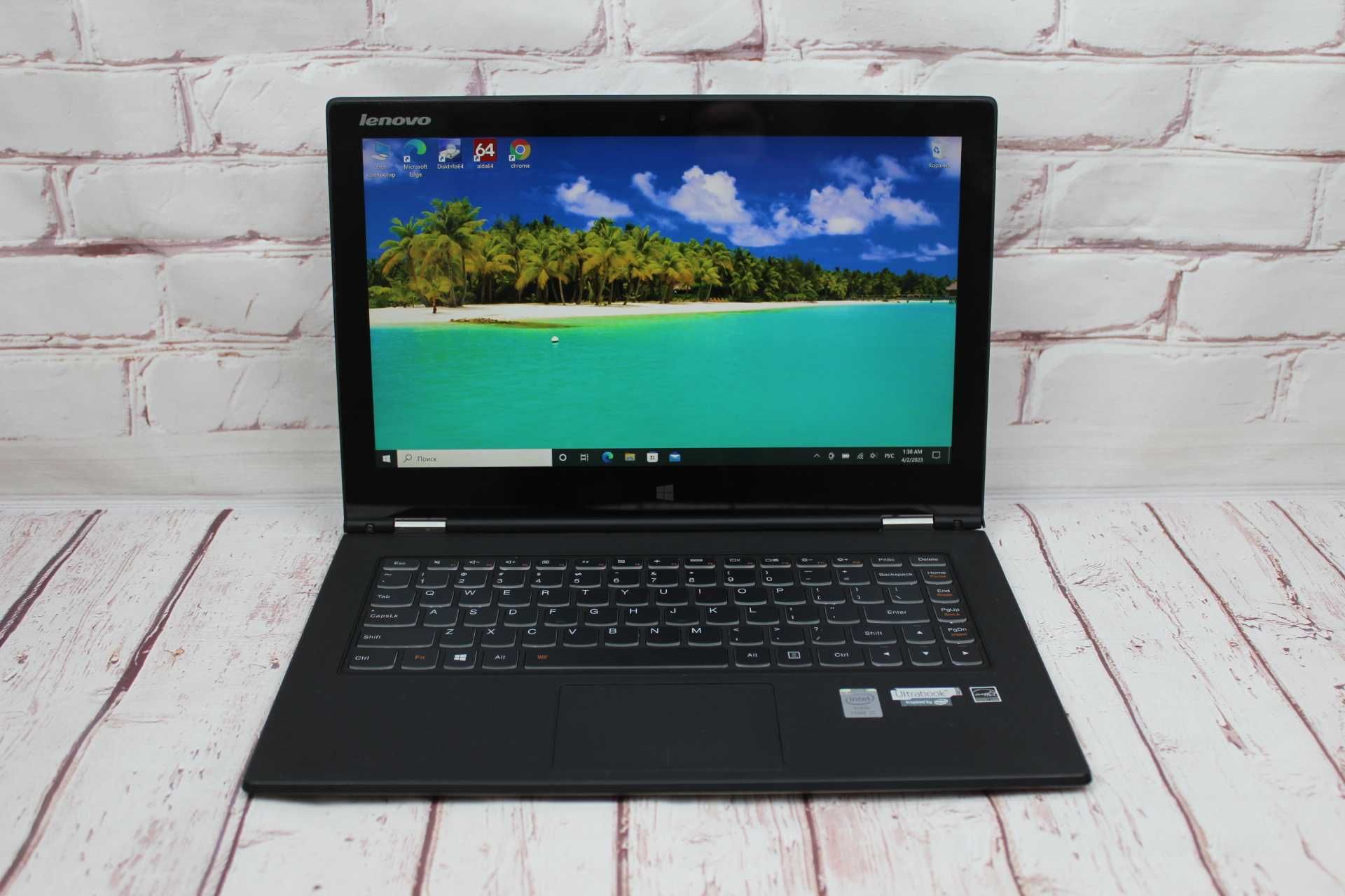 Сенсорний ігровий ноутбук трансформер Lenovo / i7 / 8gb / 256ssd / QHD