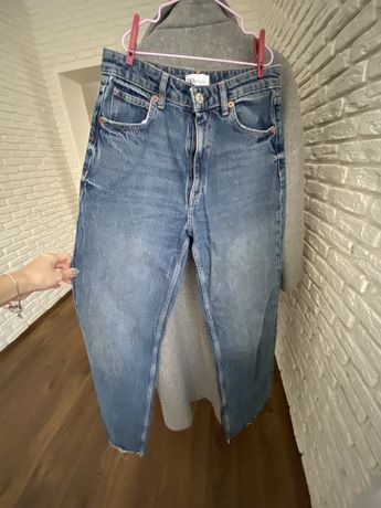 Zara джинси wide-leg