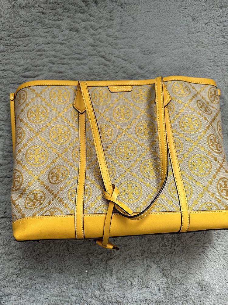 Tory Burch torba 'Perry Monogram' typu 'shopper'