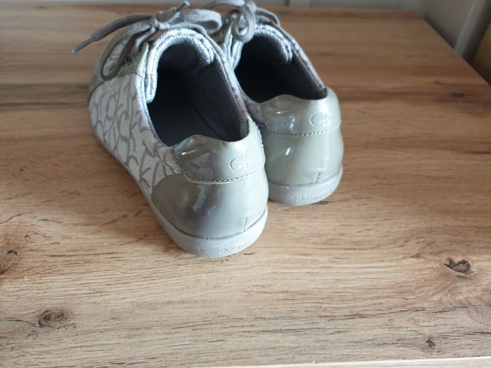 Buty Calvin Klein 38, trampki,  sznurowane