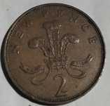 Moeda 2 new pence Inglaterra 1971 Rara

Entrega em mão em lavra ou Mat