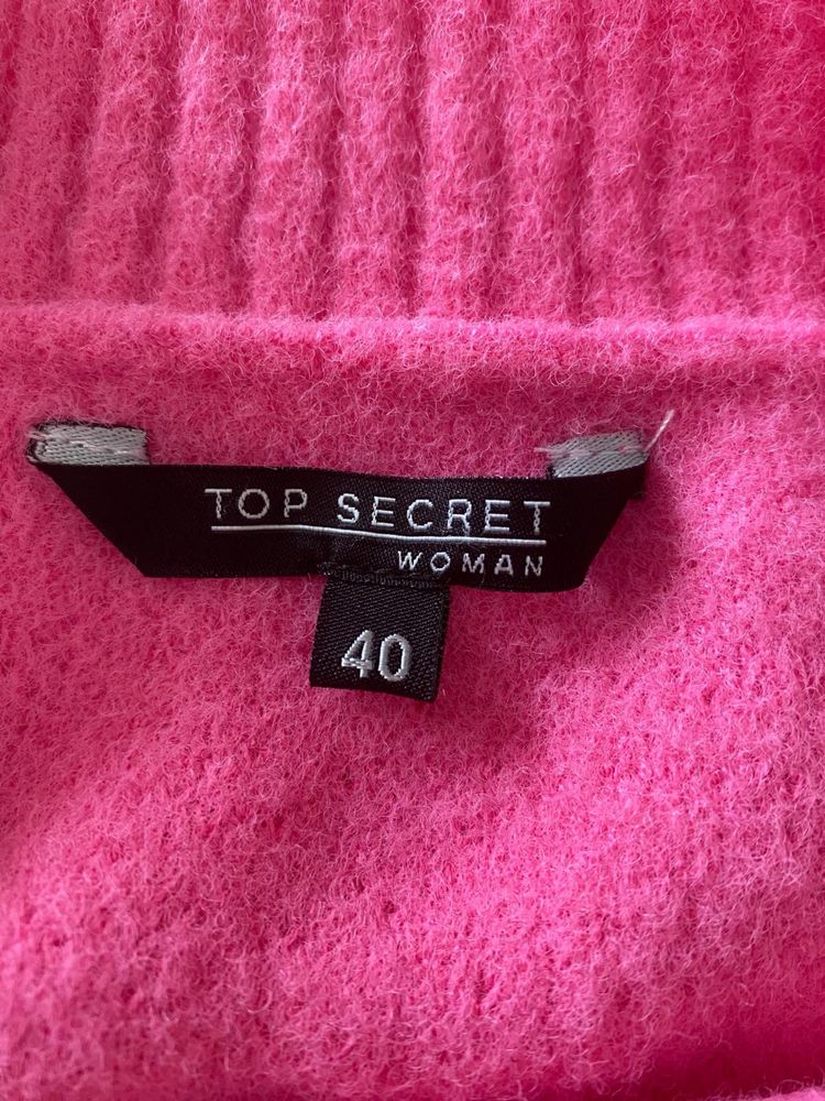 Sweter różowy top secret