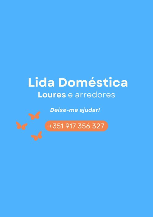Loures - LIMPEZAS Domésticas/Engomar e Tratar da Roupa