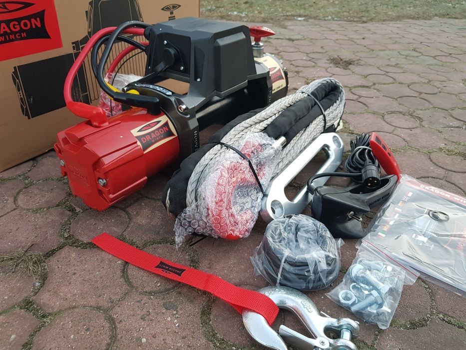 Wyciągarka, wciągarka samochodowa Dragon Winch DWM 13000 ST SYNTETYK
