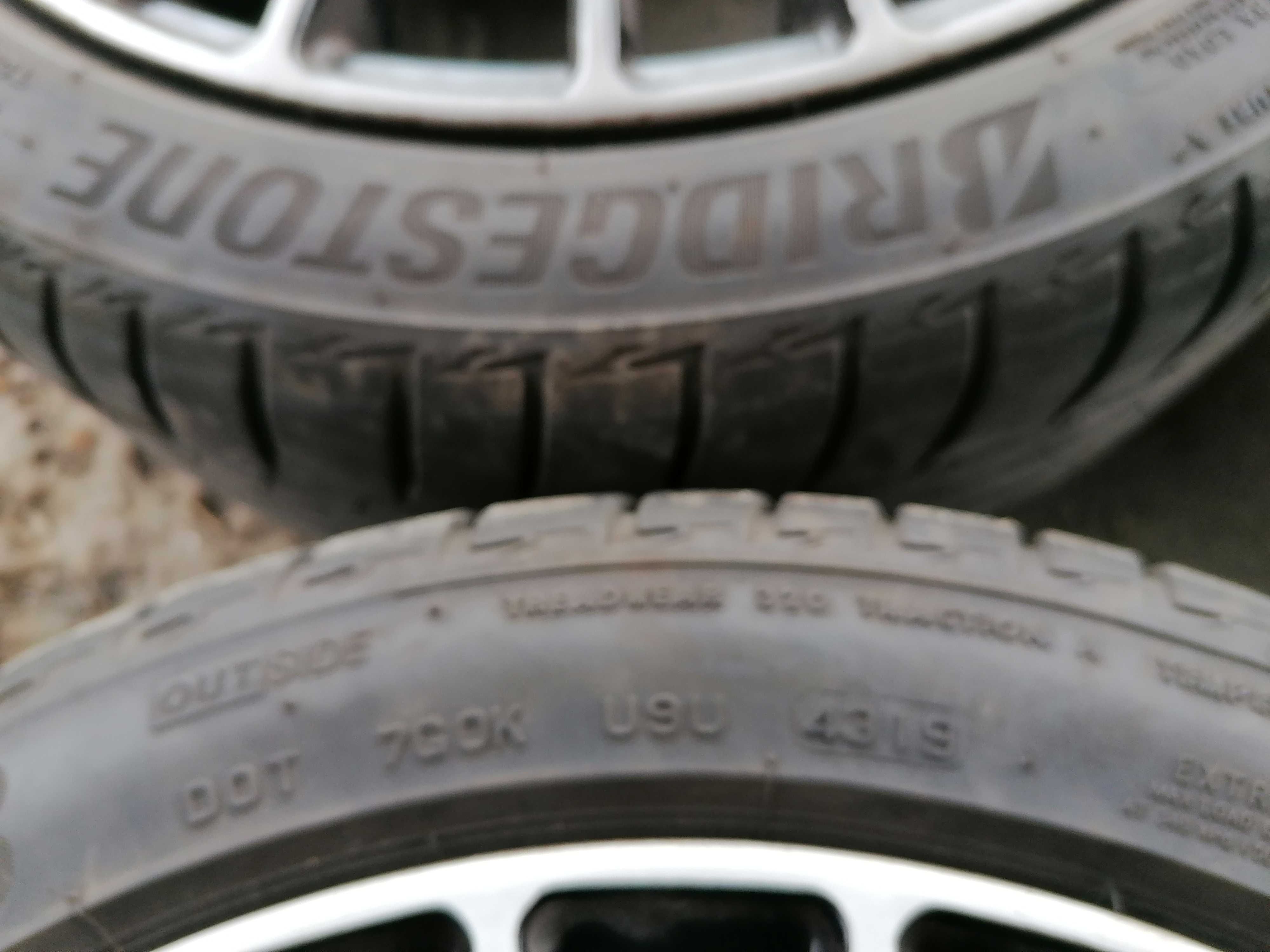 Opony 215/45R17 Bridgestone Turanza T005 Lato  Rantem Ochronym  felgi