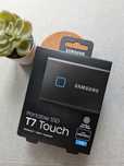 Dysk zewnętrzny Samsung T7 Touch SSD 1TB czytnik palca | NOWY FV Gwar.