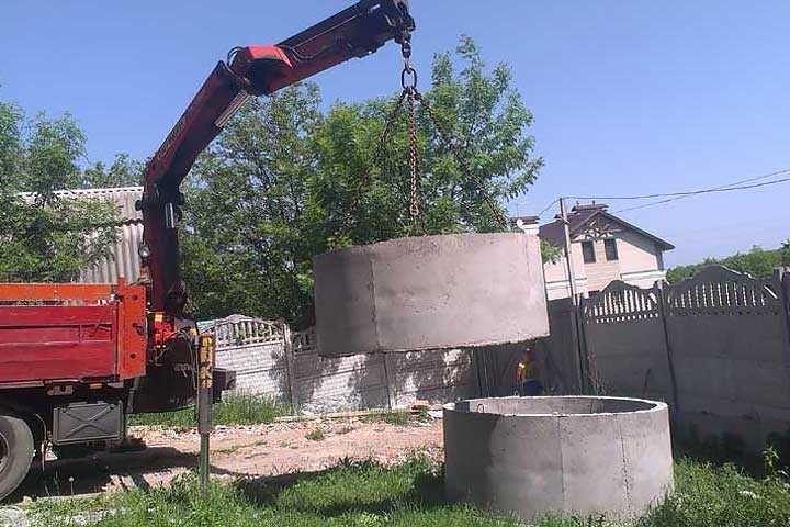 Кольца железобетонные колодезные с доставкой в Харькове
