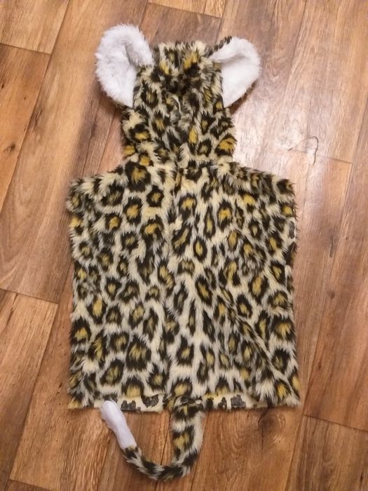 Костюм карнавальний леопард,жилетка