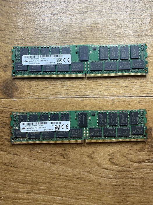Micron 1 x 32 gb 32 gb 2400 Mhz ECC серверная оперативная память