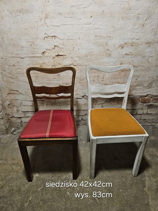 Krzesła drewniane