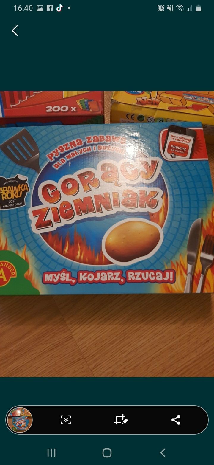 Gra gorący ziemniak