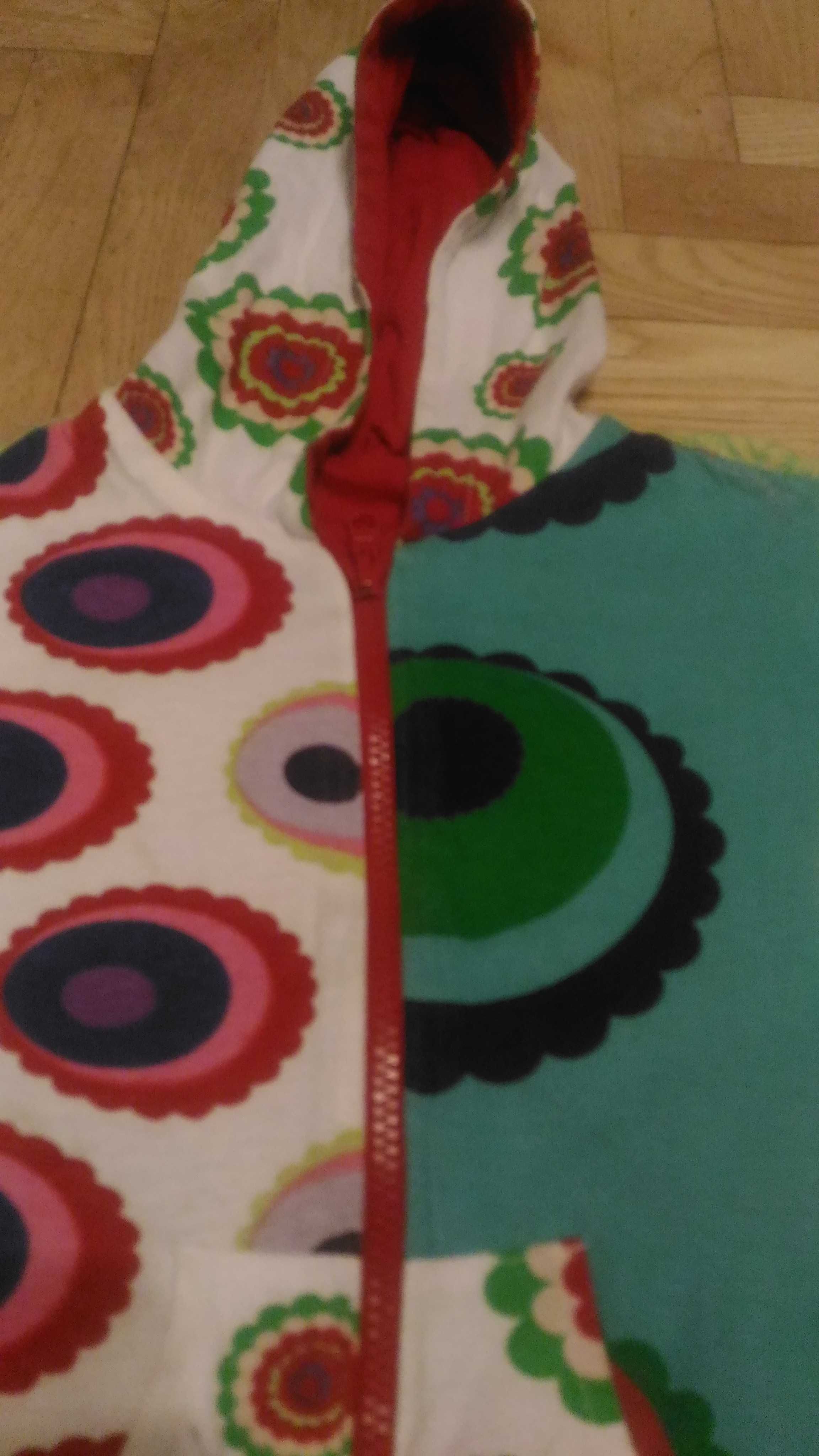 Bluza dwustronna Desigual krótki rękaw 116 - 120