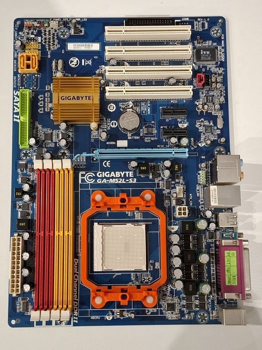 Płyta główna GIGABYTE GA-M52L-S3 DDR2 SATA 2