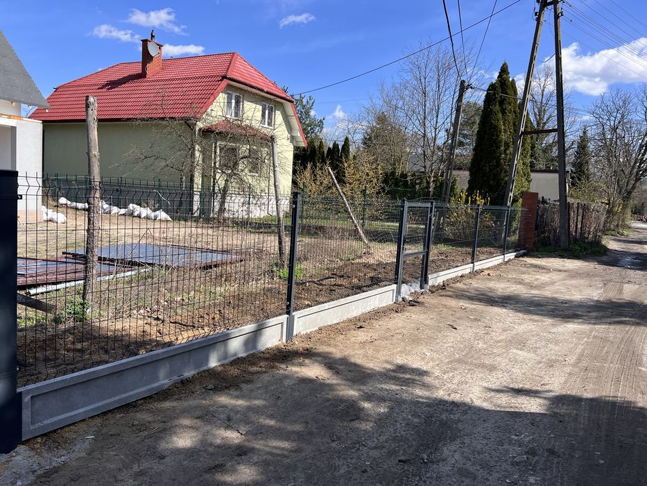Ogrodzenia Panelowe, siatka każdy rodzaj + Montaż