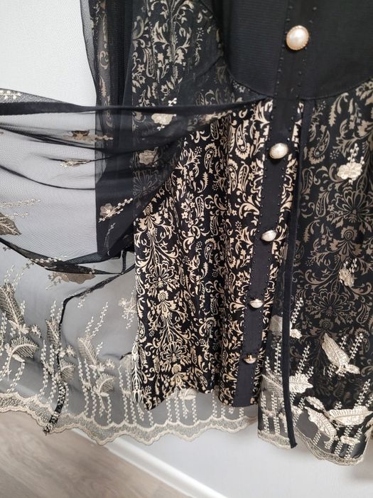 Нарядна святкова блуза кофта 56-60 розміру 4XL-5XL