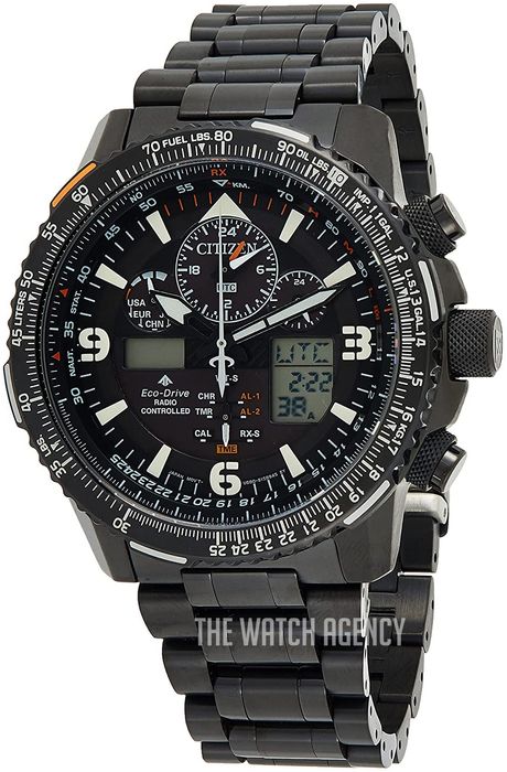 Citizen Promaster JY8085-81E Eco-Drive Radio Controlled Analog Digital