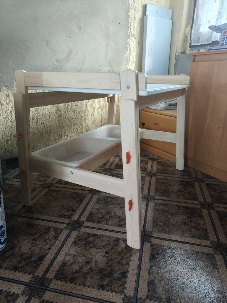 Biurko regulowane Ikea Flisat
