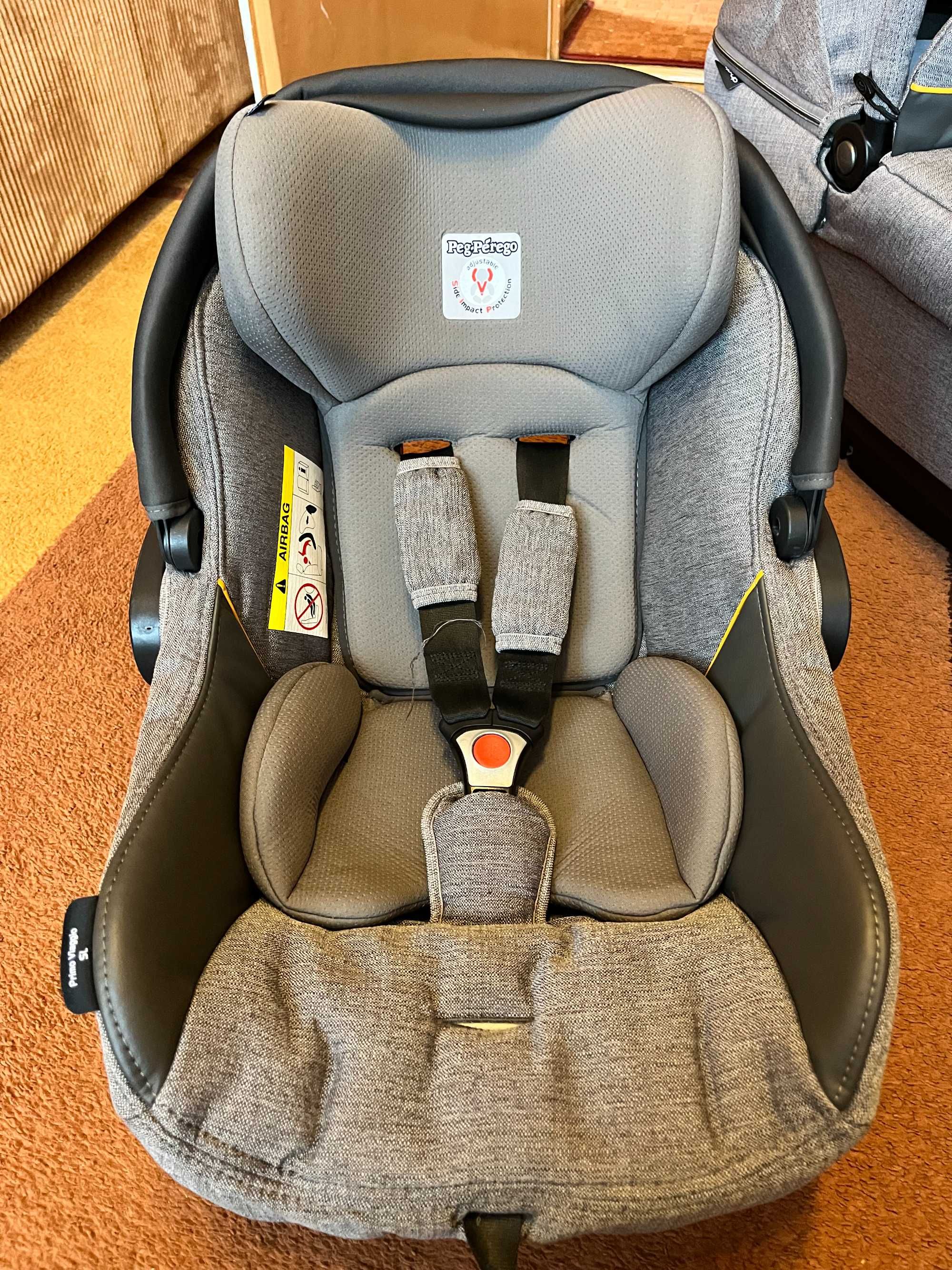 Wózek 3w1 Peg Perego Book Plus S + podstawka dla rodzeństwa