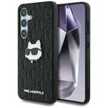 Etui Karl Lagerfeld Leather Logo Choupette Head do Samsung Galaxy S25