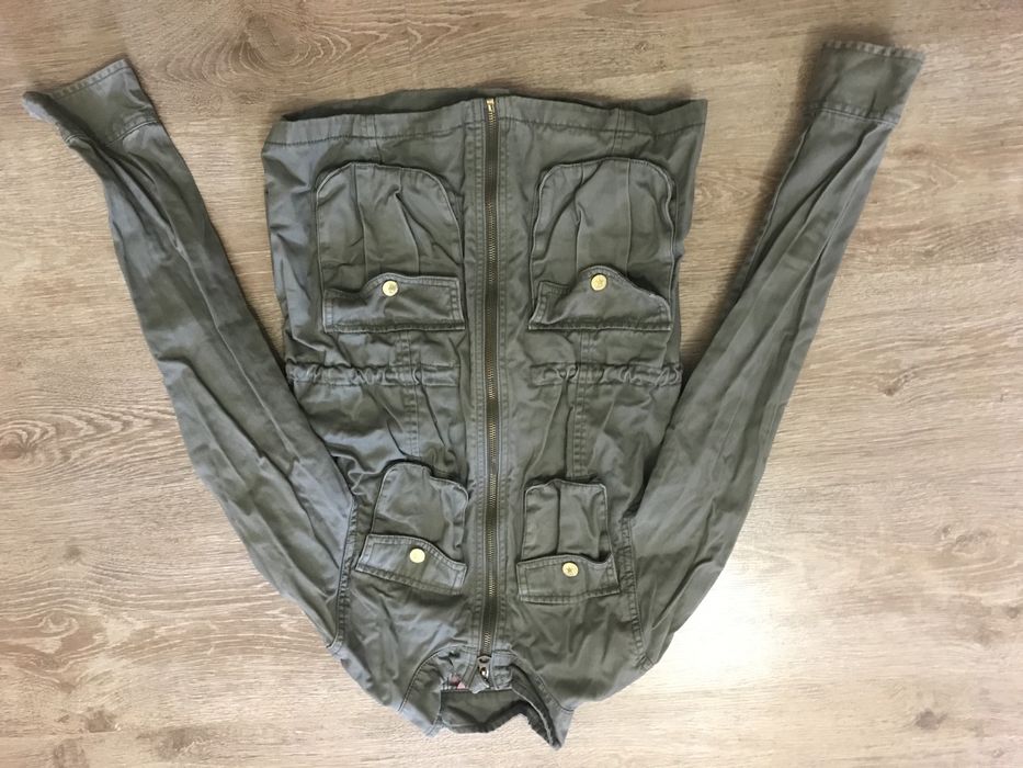 Куртка парка хакі хлопкова , HM 11-12 років 152 см