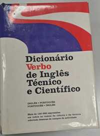 Dicionário - Verbo - de Inglês Técnico e Científico