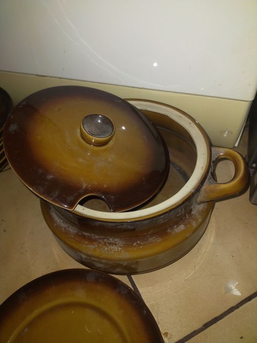 Tułowice porcelana fajans PRL