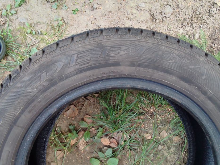 Cena za 4 Opony zimowe 185/65r15 DĘBICA 6mm