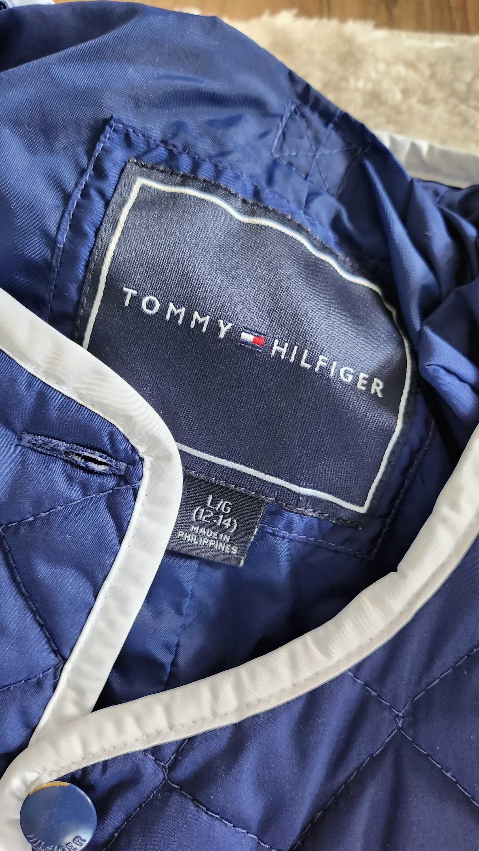 Kurtka  wiosenna tommy hilfiger 12-14 lat