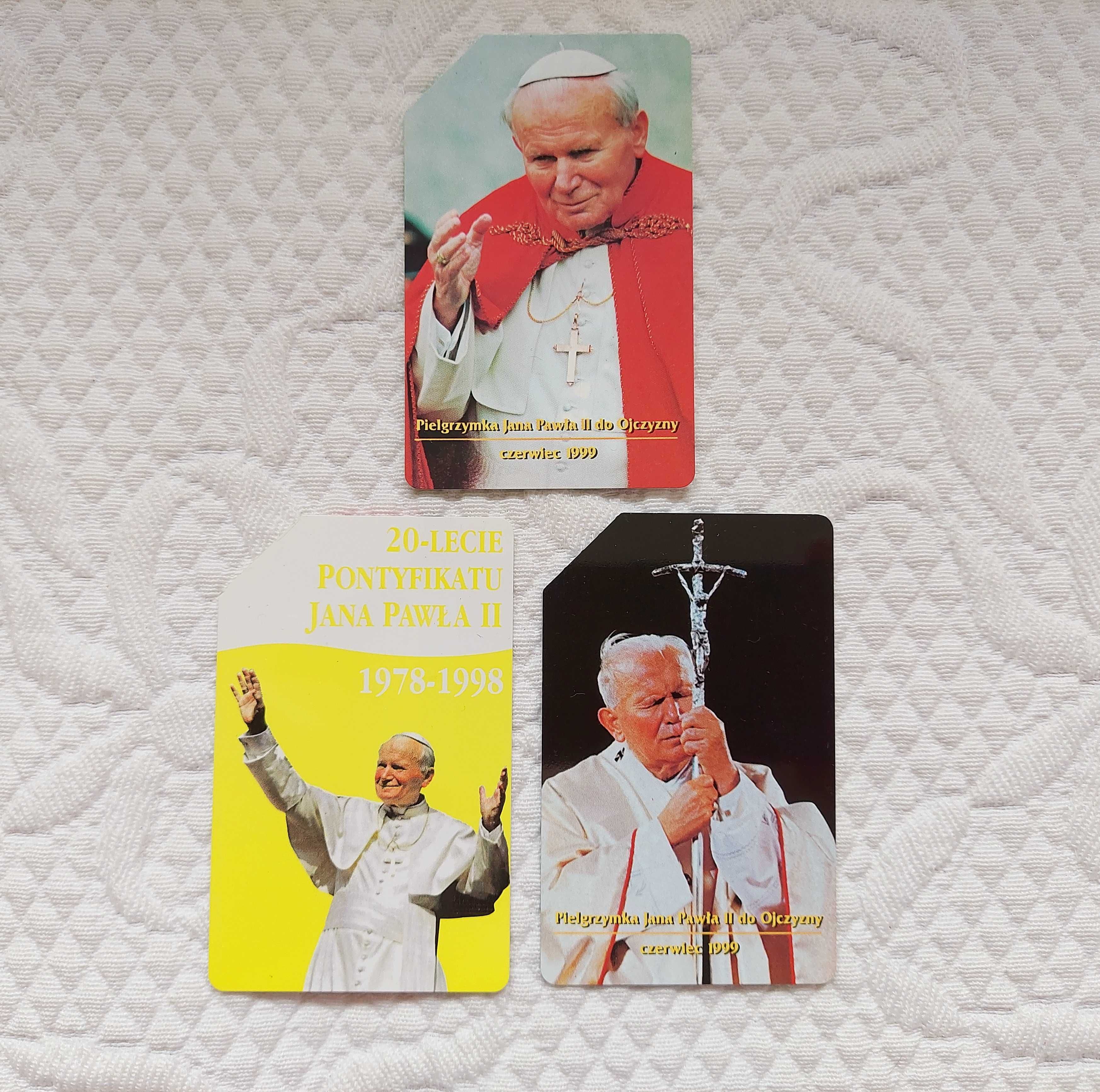 Karty telefoniczne - Jan Paweł II - Papież