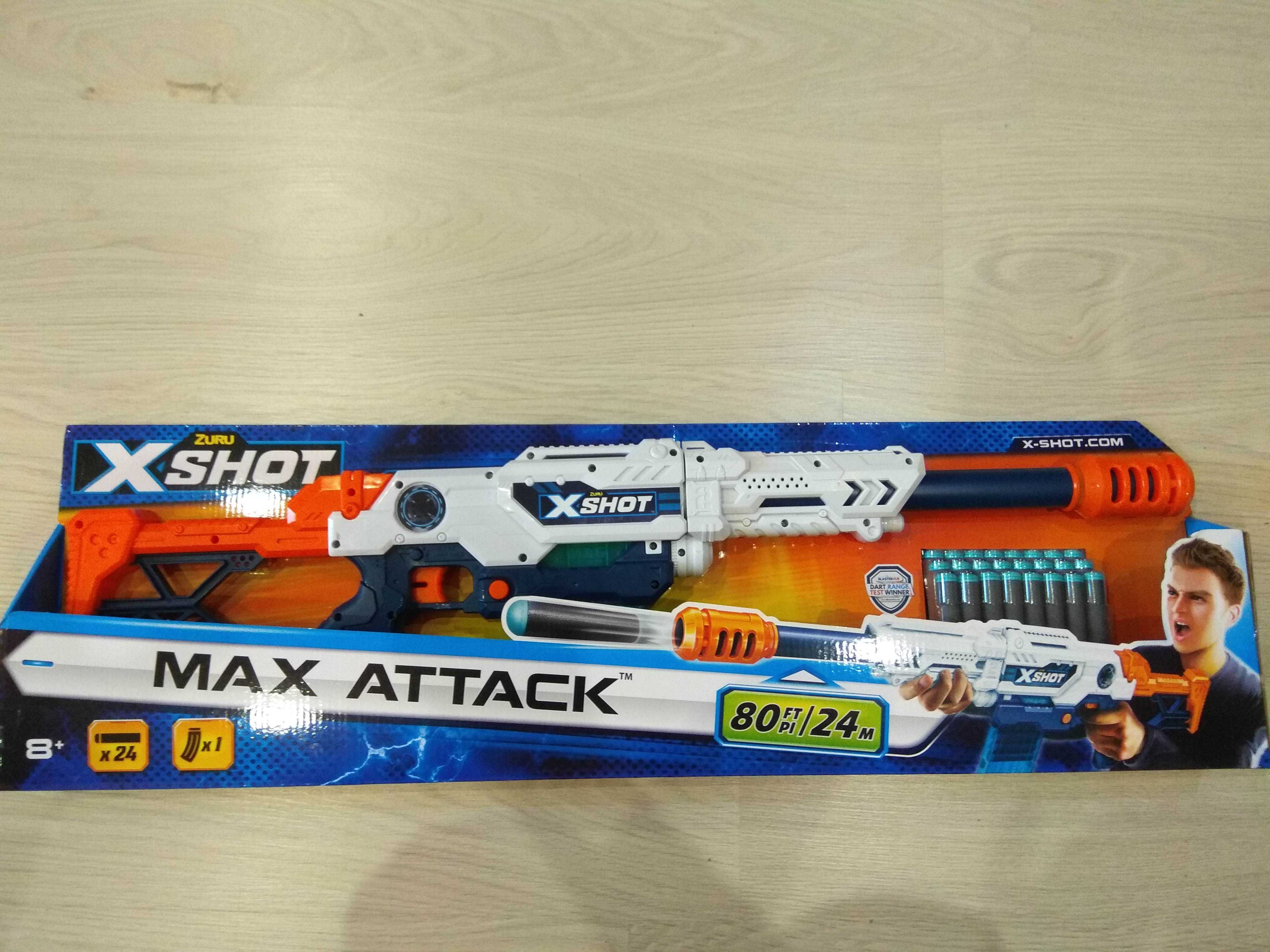 Бластер Zuru X-Shot Large" Max Attack"  НОВИЙ