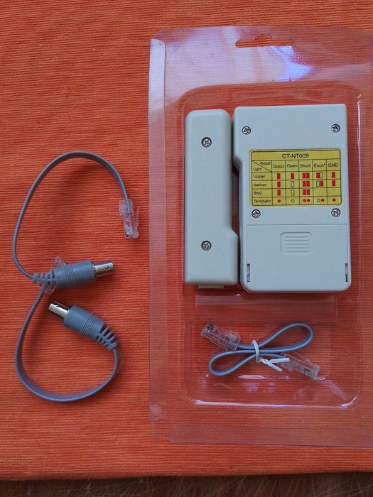 Lan Tester / Testador Cabos de Rede e Cabo Coaxial