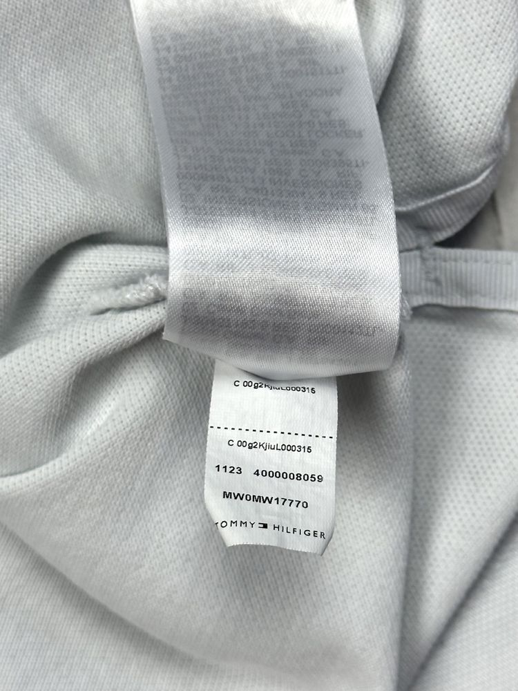 Tommy Hilfiger Koszulka Polo Męska Regular Fit Haftowane Logo r. XL