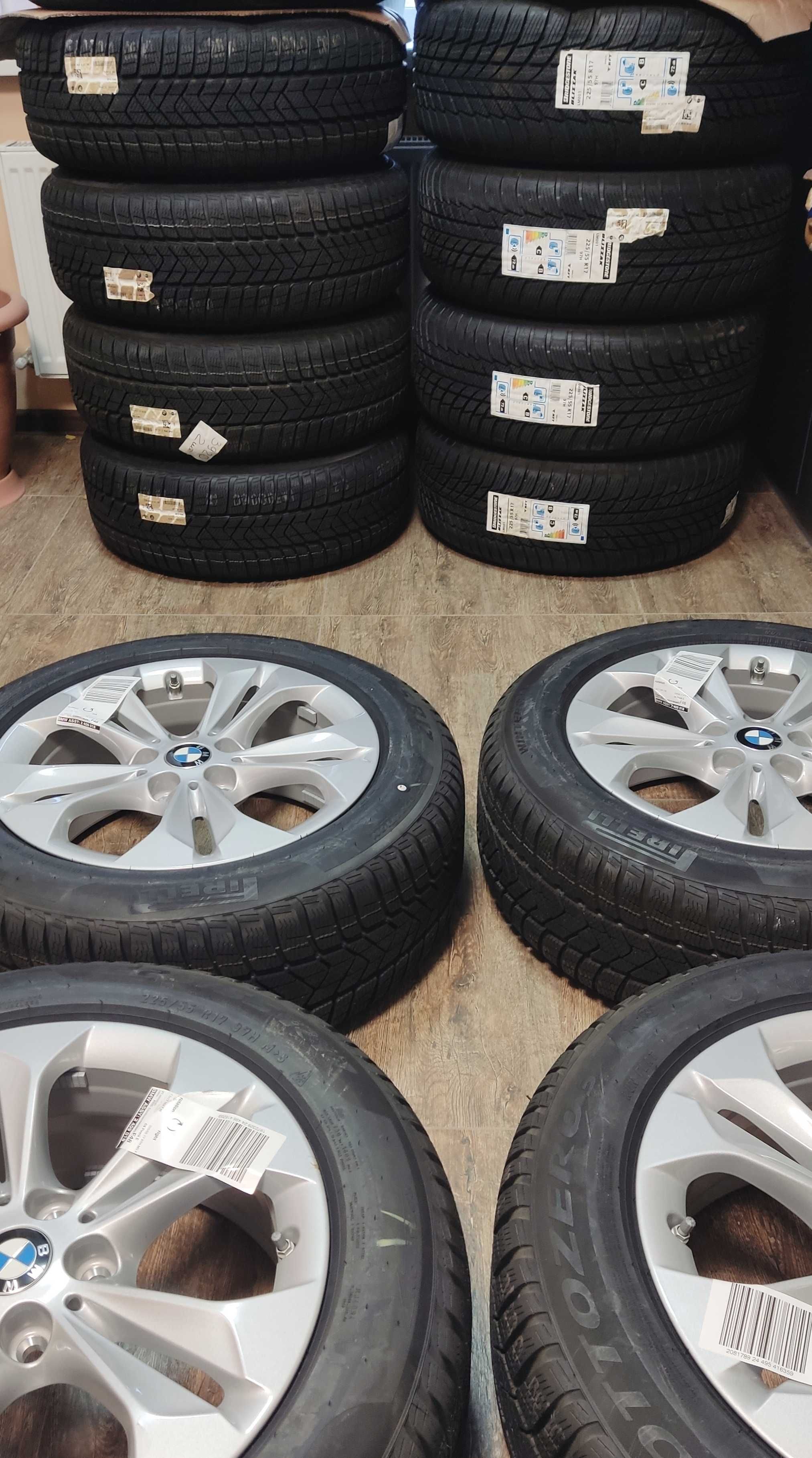 BMW ДИСКИ ОРИГІНАЛ 7,5Jx17 5/112 ET52 d66.6 + 225/55 R17 97H M+S+TPMS