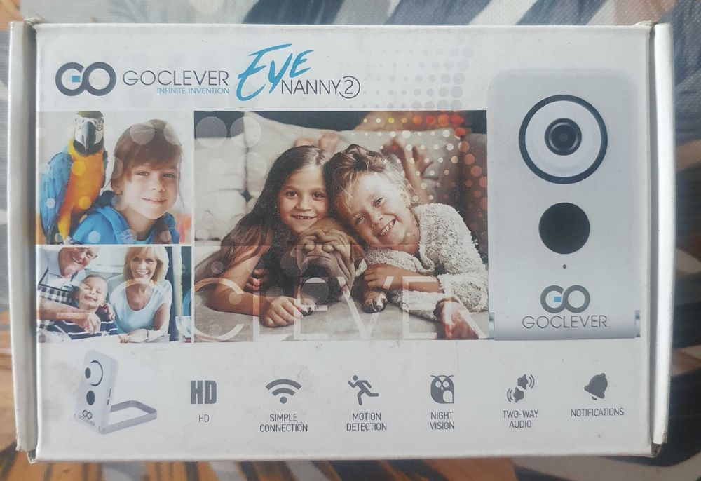 GOCLEVER NANNY EYE 2 HCAMNAN2 – Kamera IP Elektroniczna niania