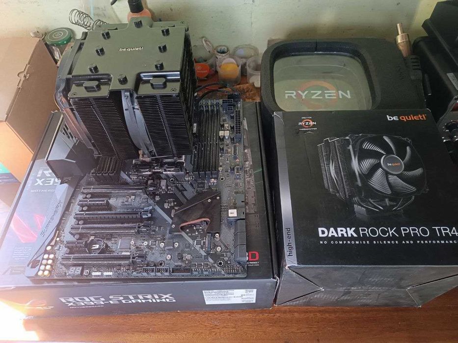 Ігровий комплект Asus Prime X399 + Threadripper 1950X + охолодження