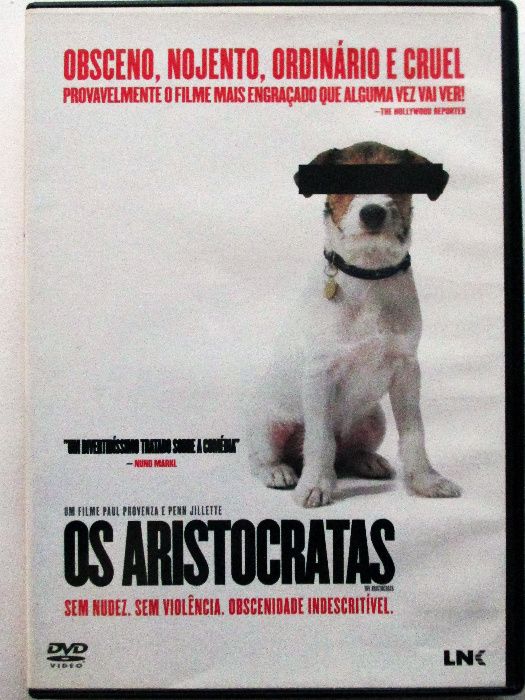 DVD - Os Aristocratas, como novo