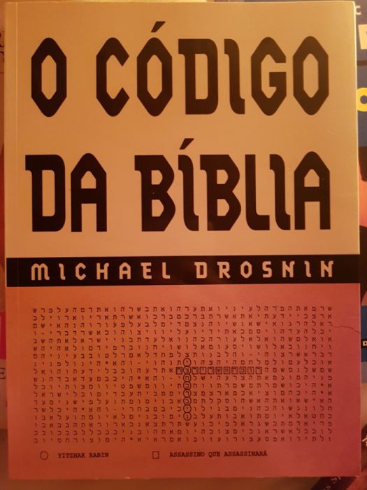 Livro "O Código da Bíblia" - Portes GRÁTIS