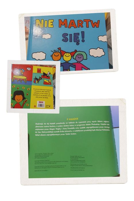 Zestaw 8 książek dla przedszkolaków