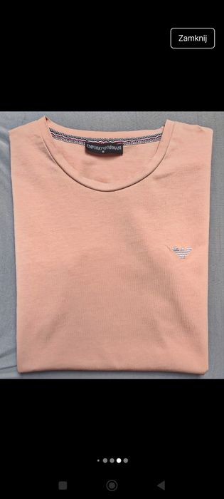 T-shirt koszulka bluzka z krótkim rękawem Emporio Armani rozmiar S